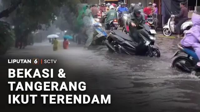 Bekasi dan Tangerang Ikut Terendam