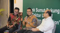 Diskusi 'Bank Sumut Dukung Sektor UMKM Kuliner dan Pertanian' di Ibis Hotel Medan, Selasa, 19 Maret 2024