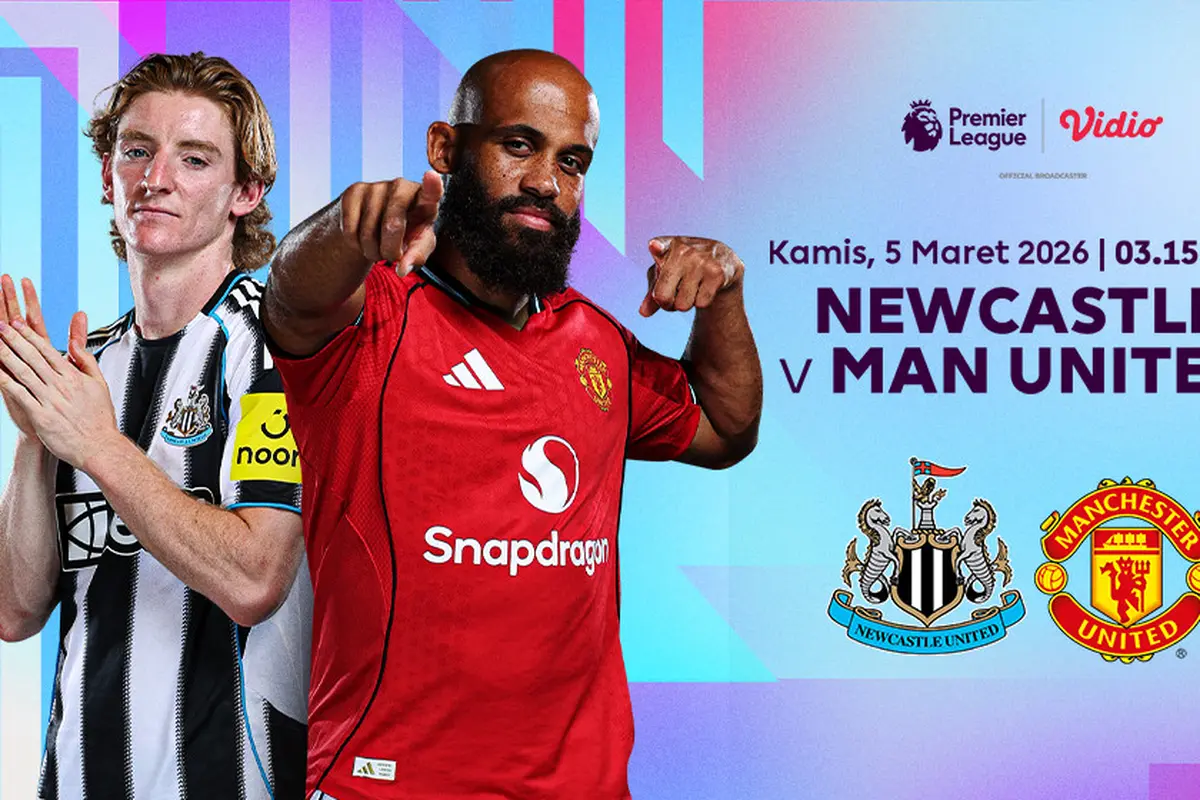 Newcastle vs Manchester United Eksklusif hanya di Vidio