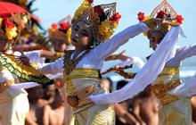 FOTO: Ritual Pemurnian Air Sambut Hari Pertama Perhelatan World Water Forum ke-10 di Bali