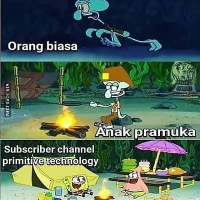 5 Meme Momen Kocak Saat Sedang Kemah Ini Bikin Ngakak