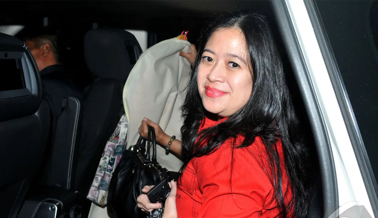 PDIP dan mitra koalisi menurut Puan, tetap optimistis dapat memenangkan pertarungan pilpres. PDIP dan tim Jokowi-JK mengklaim tetap melaksanakan kampanye santun, Senayan, Jakarta Selatan, Senin (26/5/2014) (Liputan6.com/Johan Tallo).