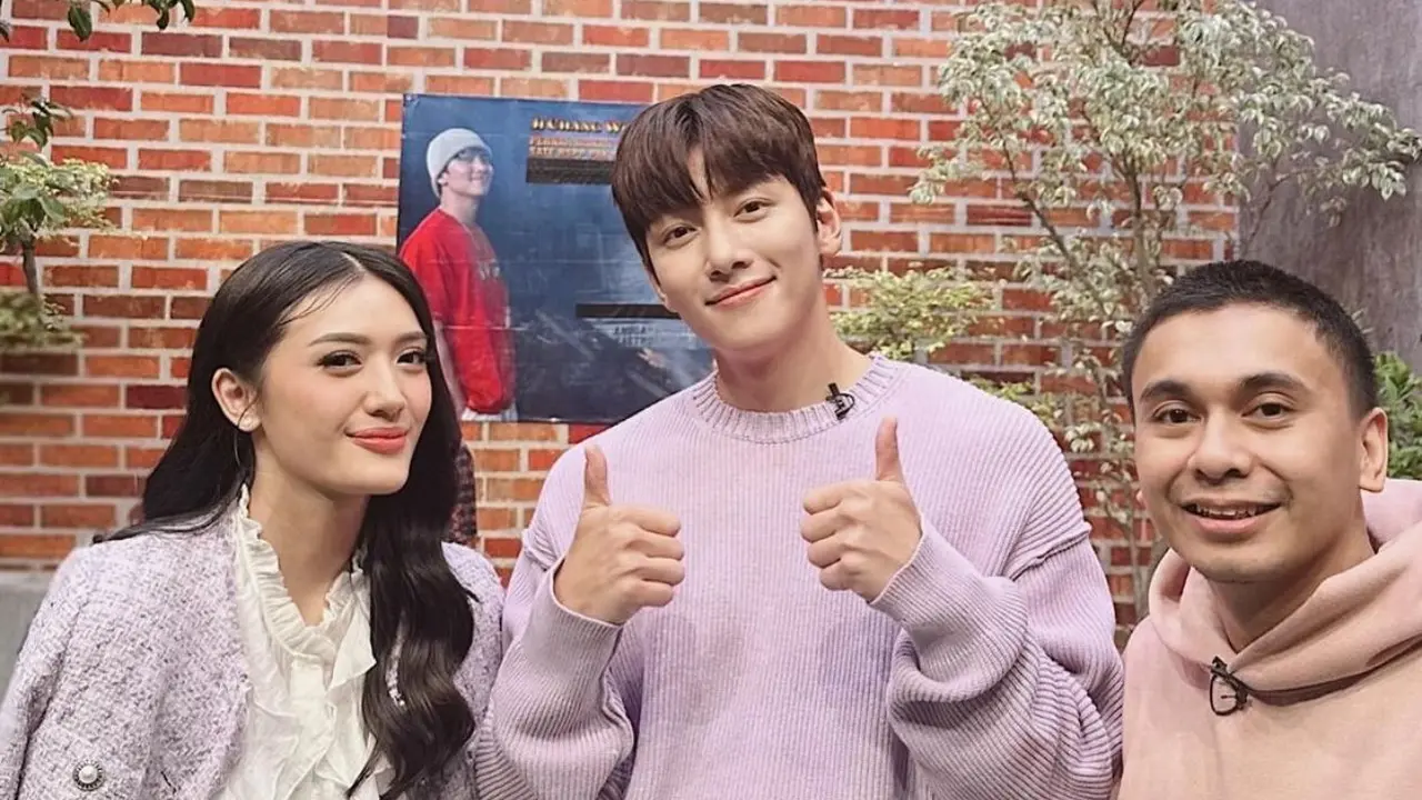 Anissa Aziza, Ji Chang Wook, Raditya Dika (Instagram/anissaaziza)