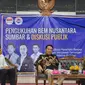Badan Eksekutif Mahasiswa (BEM) Nusantara Sumatera Barat melaksanakan acara Pengukuhan dan Dialog Publik bertema "Kualifikasi Pemimpin Bangsa Dalam Menjawab Tantangan Indonesia ke Depan" (Istimewa)