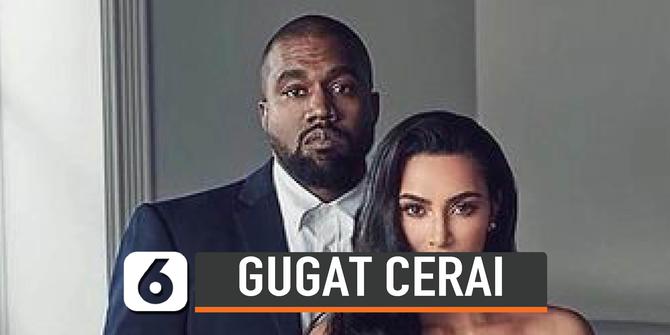 VIDEO: Kim Kardashian Resmi Gugat Cerai Kanye West