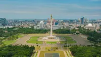 Ilustrasi Monas, Jakarta. (Photo by Affan Fadhlan on Unsplash)