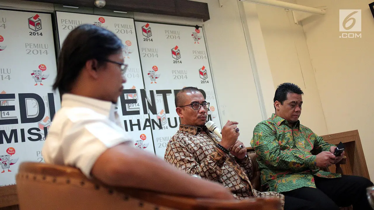DISKUSI KPU TERKIAT PENDAFTARAN DAN VERIFIKASI PARPOL PEMILU 2019