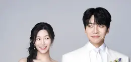 Potret Foto Wedding Lee Seung Gi dan Lee Da In (Sumber: Instagram/@xx_dain)