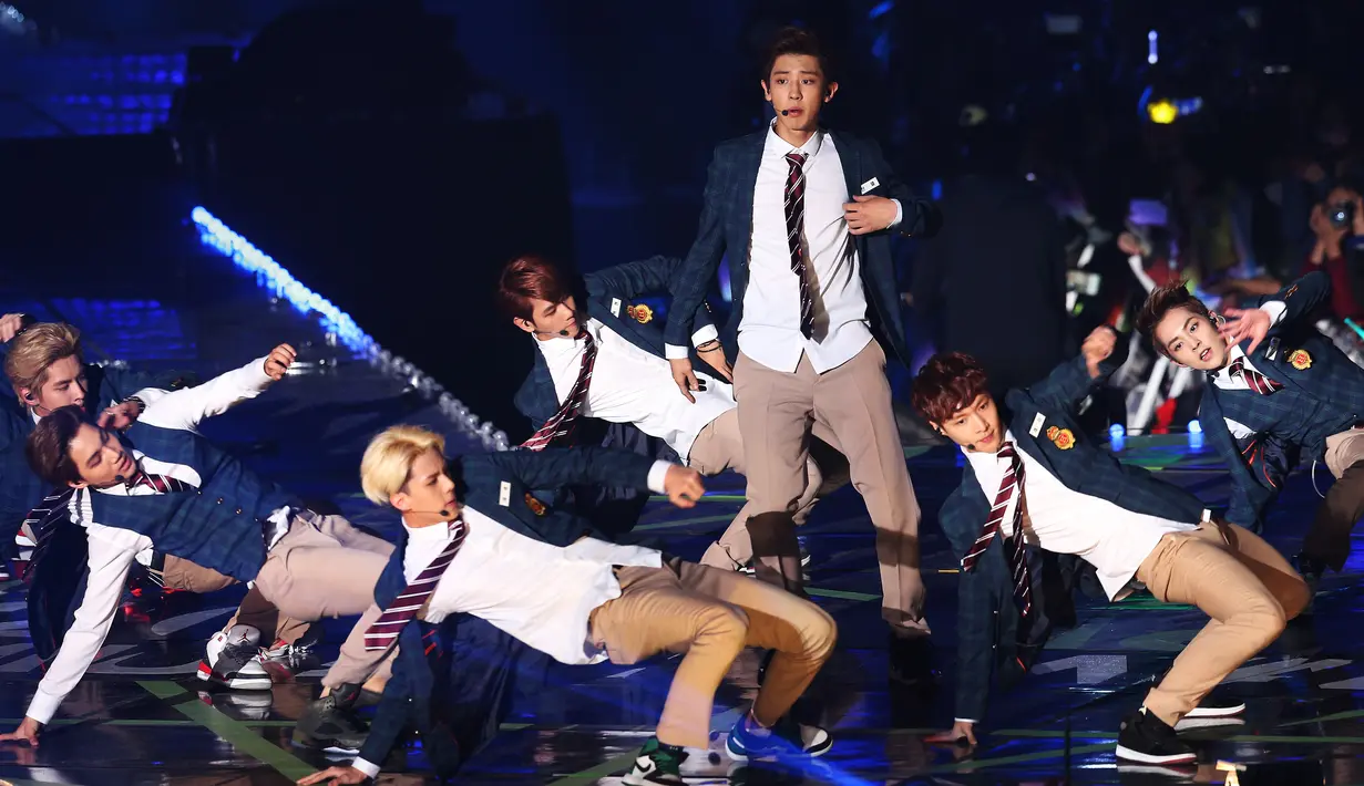 Konser yang akan digelar di Gocheok Sky Dome tentunya membuat para penggemar EXO di Korea langsung menyambut baik  hal itu. (Bintang/EPA)