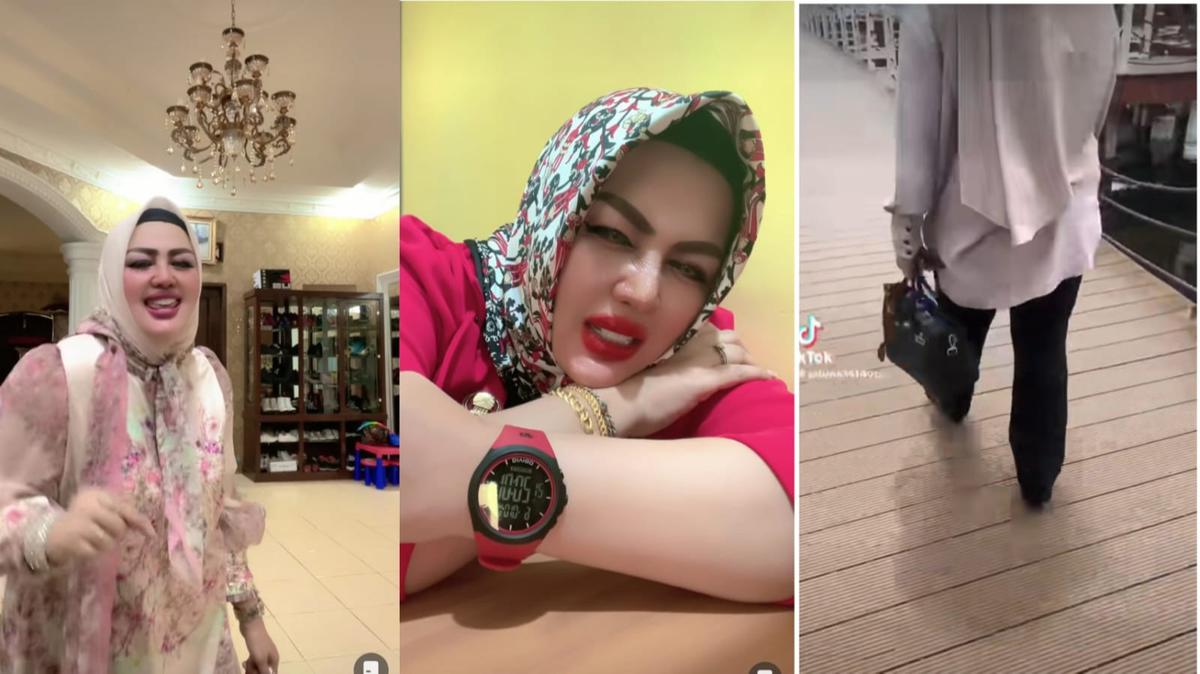 Kades Wiwin Komalasari viral lantaran aksi glamornya di tengah demo ricuh kepala desa di depan gedung DPR RI.