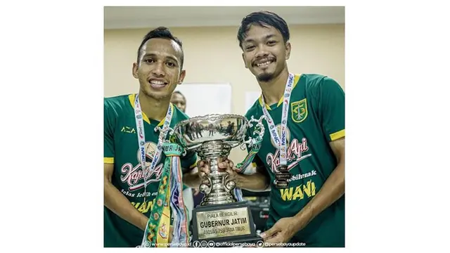 7 Potret Kemenangan Persebaya Surabaya di Piala Gubernur Jatim 2020