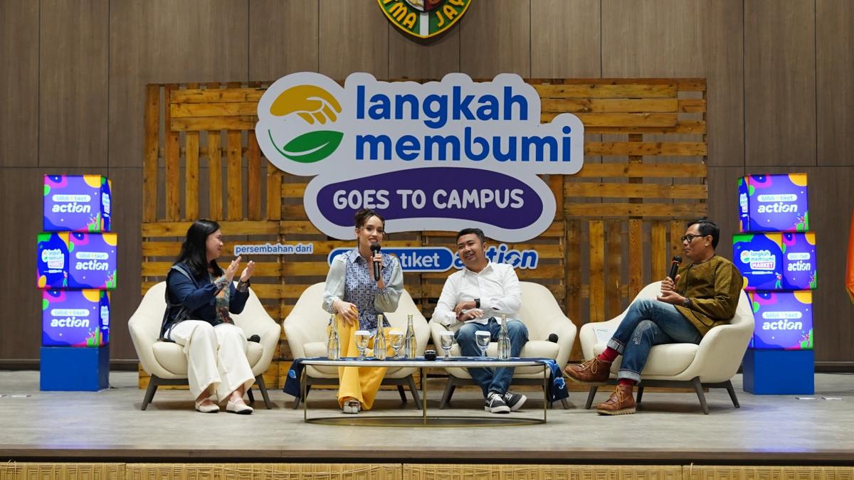 Cinta Laura Ajak Anak Muda Mulai Gaya Hidup Berkelanjutan dari Hal Sederhana