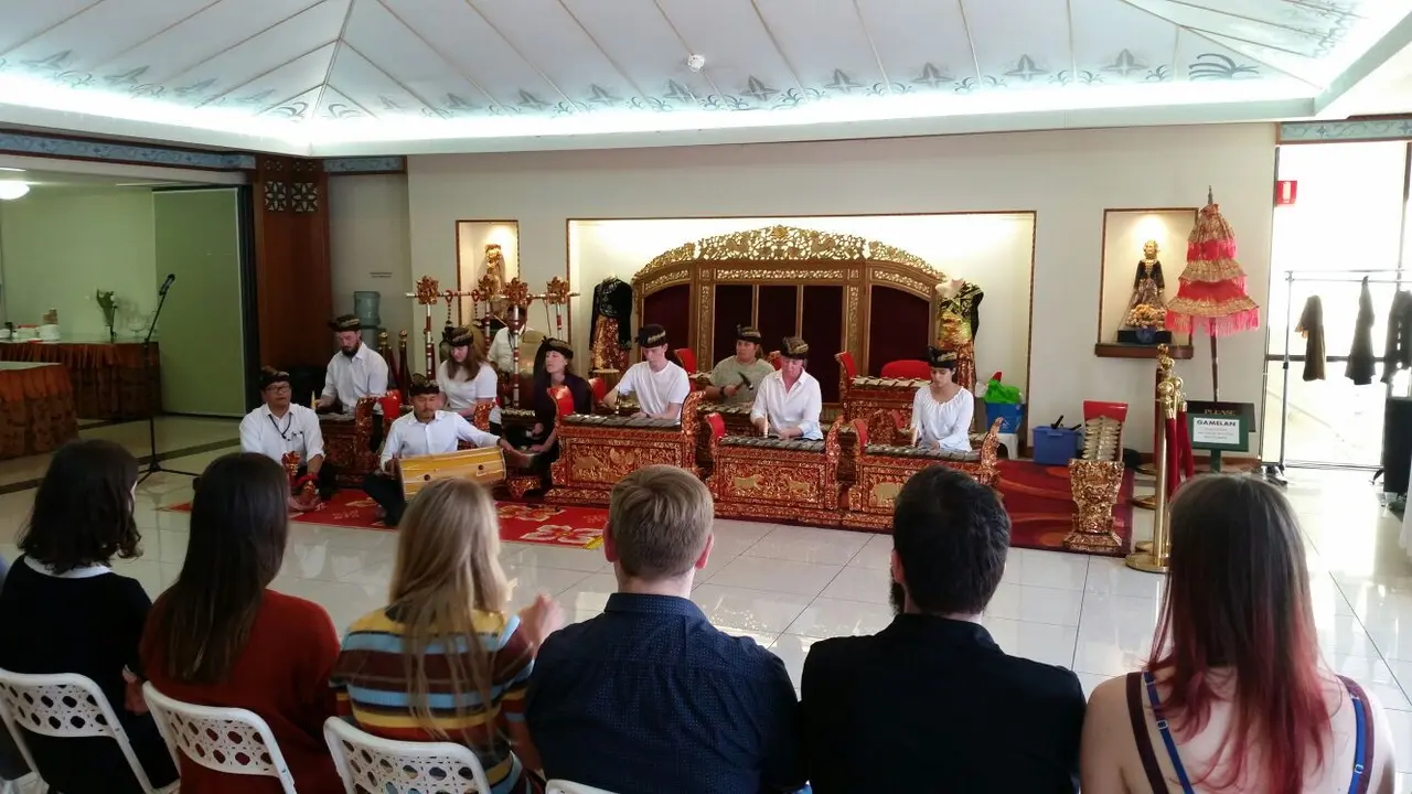 Pagelaran gamelan Bali Canberra