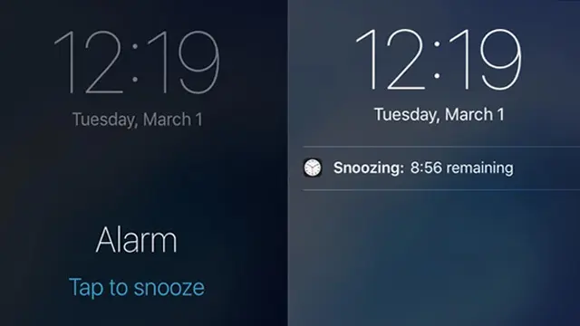 Fitur Snooze