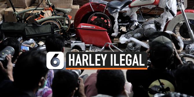 VIDEO: Harley Ilegal Selundupan di Pesawat Garuda Bernilai Rp 800 Juta