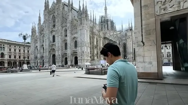 Luna Maya Nyicil Bulan Madu di Italia, Sambangi Salah Satu Landmark Ikonik