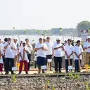 Cegah Abrasi Pantai Utara Jawa, BRI Peduli Tanam 30 Ribu Mangrove dan Olah Sampah