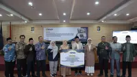 NU Care-LAZISNU kembali bersinergi dengan Badan Pengelola Keuangan Haji (BPKH) RI dalam penyaluran bantuan sarana prasarana inovasi pembelajaran untuk Fakultas Dirasat Islamiyah (FDI) Universitas Islam Negeri (UIN) Syarif Hidayatullah Jakarta, Kamis (4/12/2025) (Istimewa)