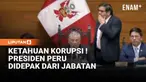Kongres Peru mencopot Presiden sementara José Jerí dengan 75 suara setuju di tengah penyelidikan dugaan korupsi. Keputusan ini menambah daftar panjang krisis politik di Peru menjelang pemilu presiden April 2027.