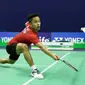 Anthony Sinisuka Ginting akan menghadapi unggulan tiga asal Denmark, Jan O Jorgensen, di babak kedua Prancis Terbuka Open Super Series 2016, Kamis (27/10/2016).