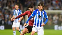 Gelandang Real Sociedad David Silva. (ANDER GILLENEA / AFP)