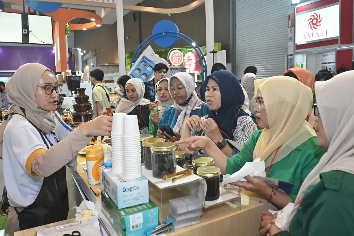 Rumah Indofood Hadir di SIAL Interfood 2024, Diserbu Ibu-ibu Pebisnis F&B