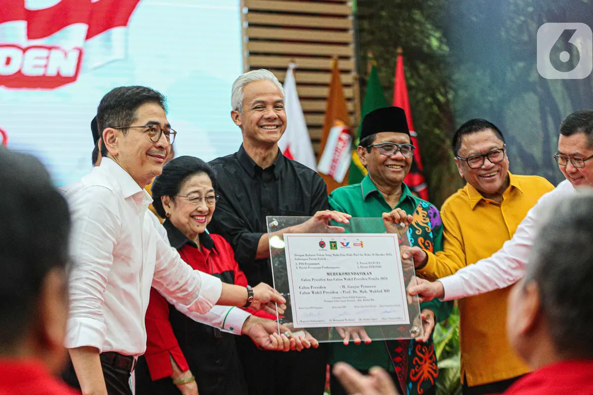 Mahfud MD Cawapres pendamping Ganjar Pranowo