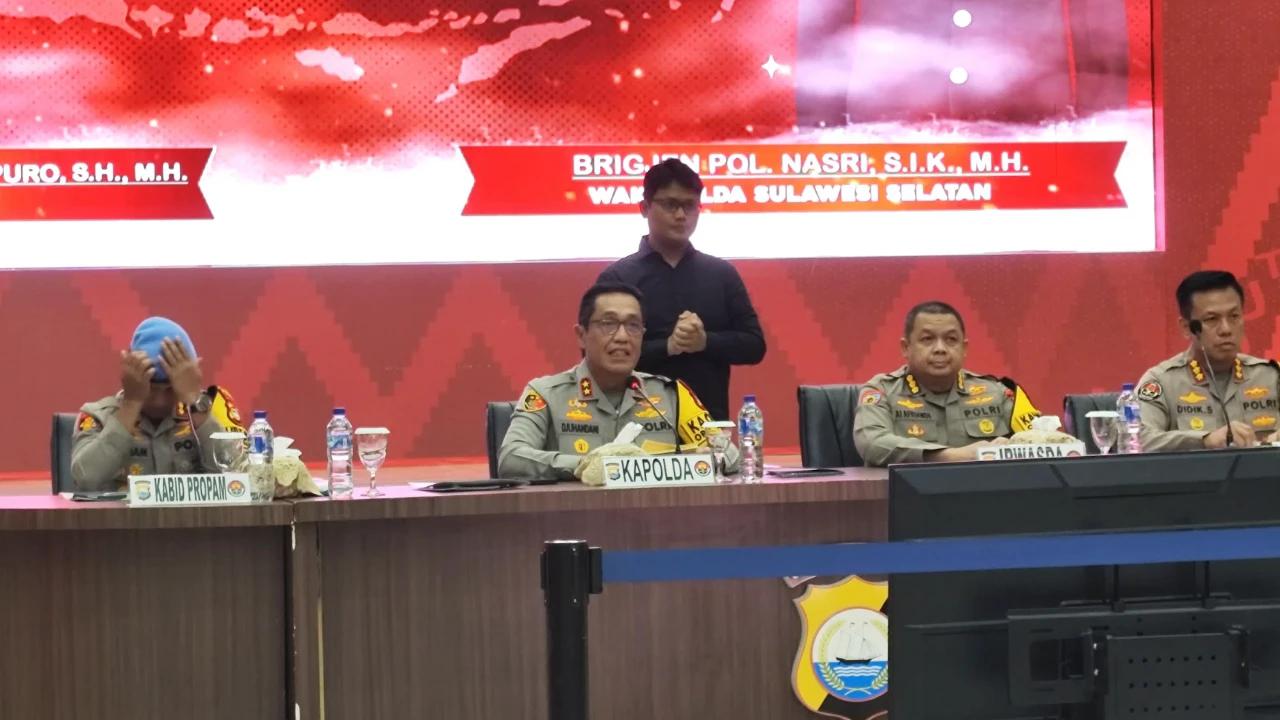 Jumlah Polisi Dipecat di Sulawesi Selatan Meningkat selama 2025