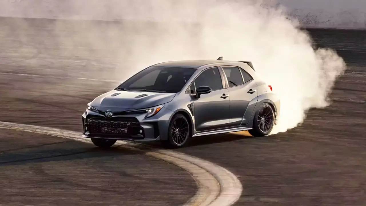 Toyota GR Corlla Drifting
