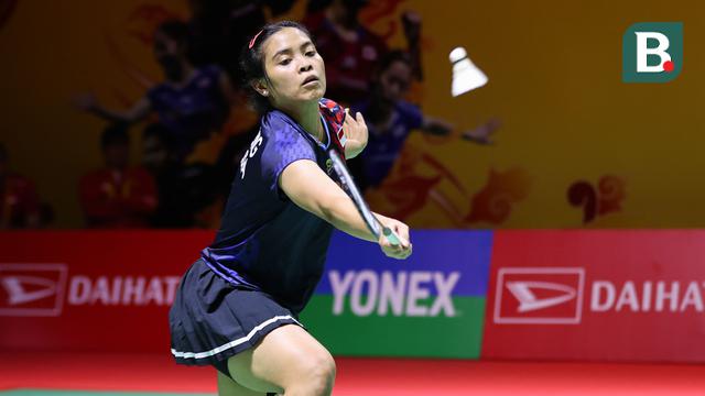 Foto: Taklukkan Wakil Chinese Taipei, Gregoria Mariska Amankan Tiket Perempat Final Indonesia Masters 2025