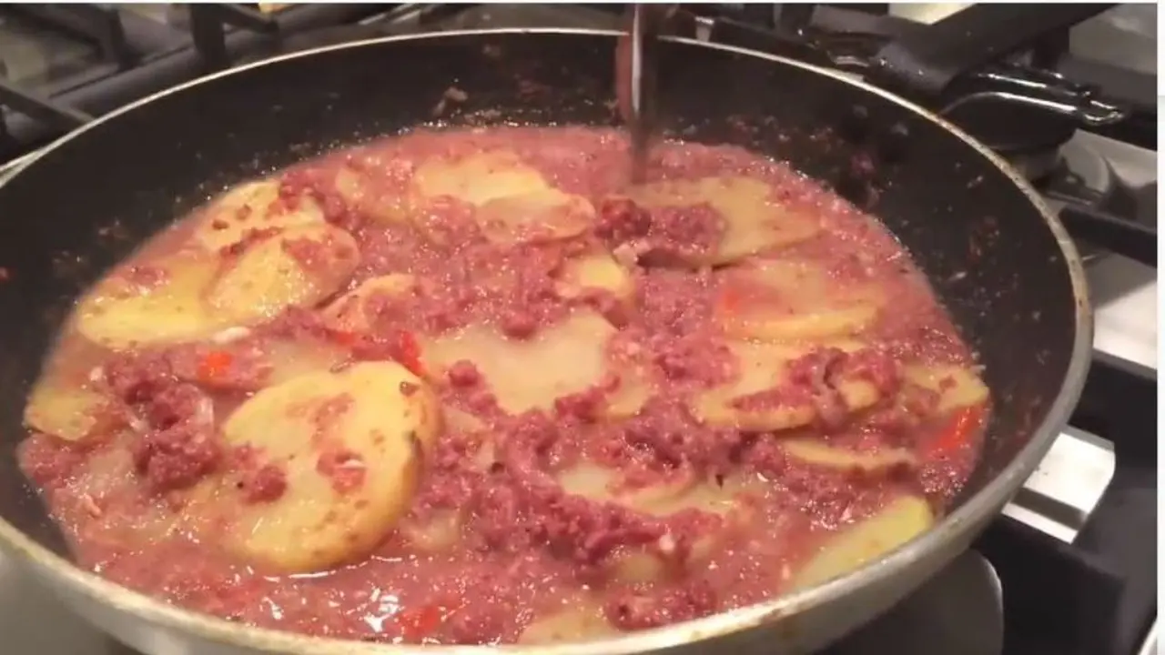 Resep Kornet Tumis Kentang
