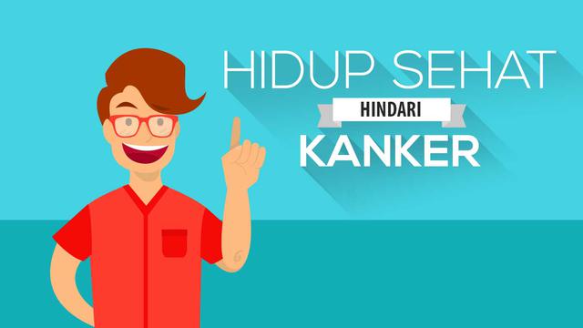 Infografis Hidup Sehat Hindari Kanker (Liputan6.com/Yoshiro)