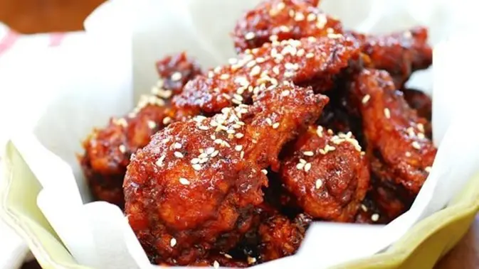 Resep Sayap Ayam Pedas Ala Korea Lifestyle Fimela Com