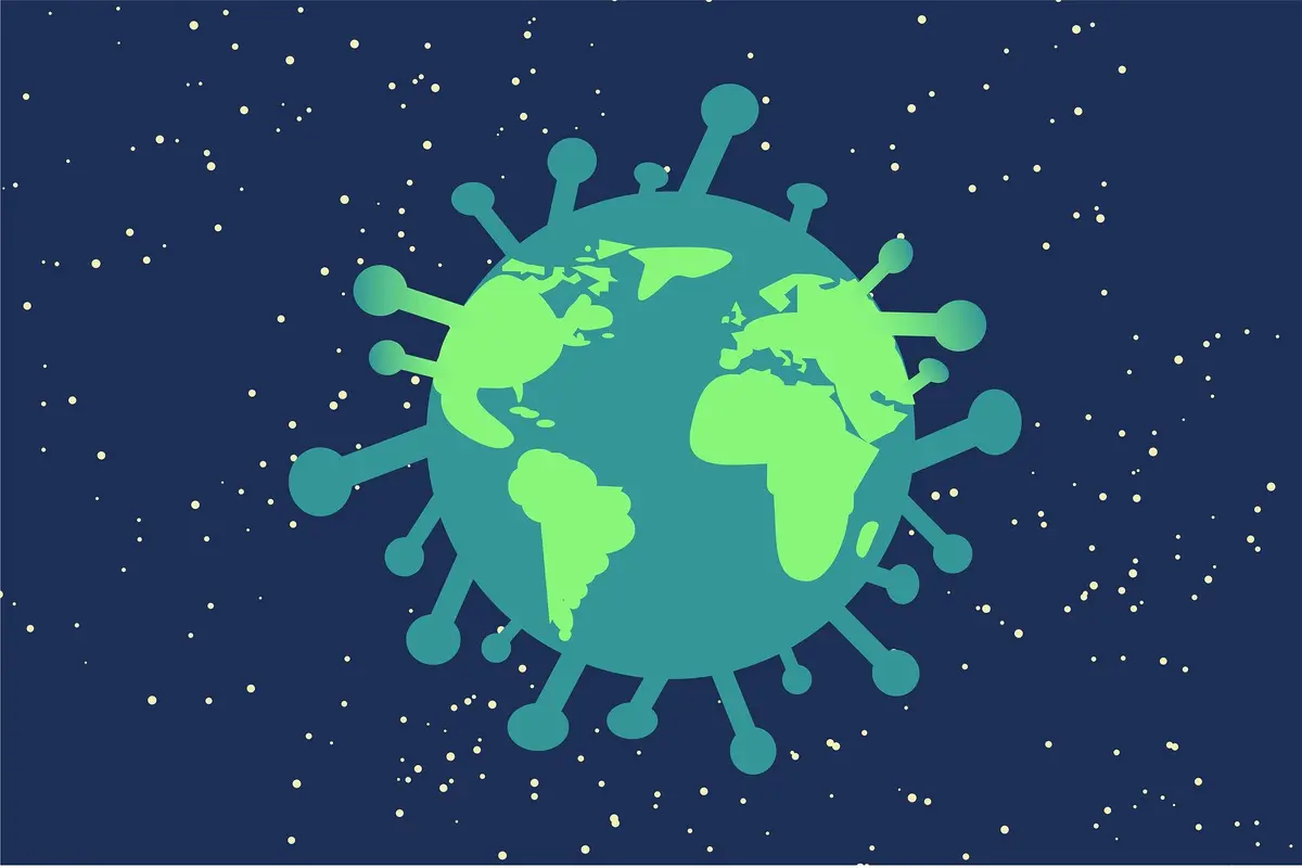 Ilustrasi Covid-19, virus corona