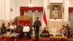 Presiden Joko Widodo atau Jokowi memimpin Sidang Kabinet Paripurna di Istana Negara, Jakarta, Senin (9/4). Sidang membahas ketersediaan anggaran dan pagu indikatif serta prioritas nasional tahun 2019. (Liputan6.com/Angga Yuniar)