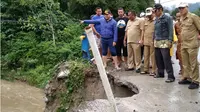 Longsor dan banjir di Kabupaten Bone Bolango. (Liputan6.com/Arfandi Ibrahim)
