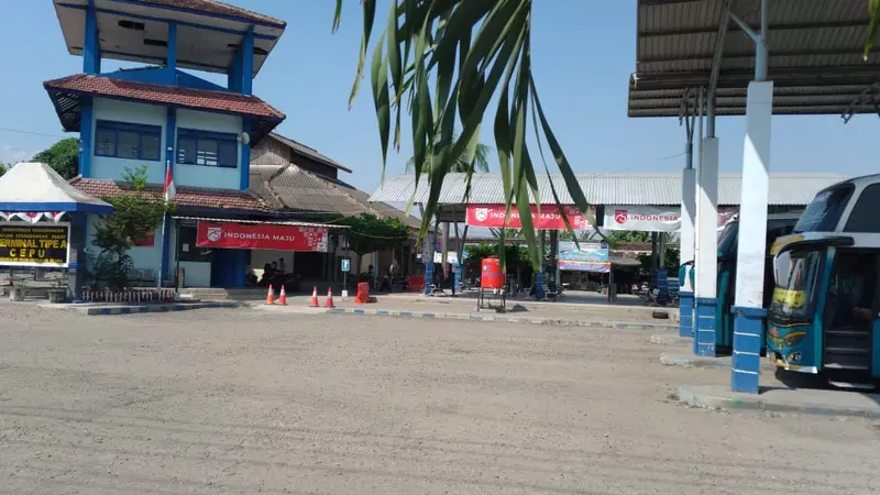 Terminal Cepu, Kabupaten Blora, Jawa Tengah (Liputan6.com/Ahmad Adirin)