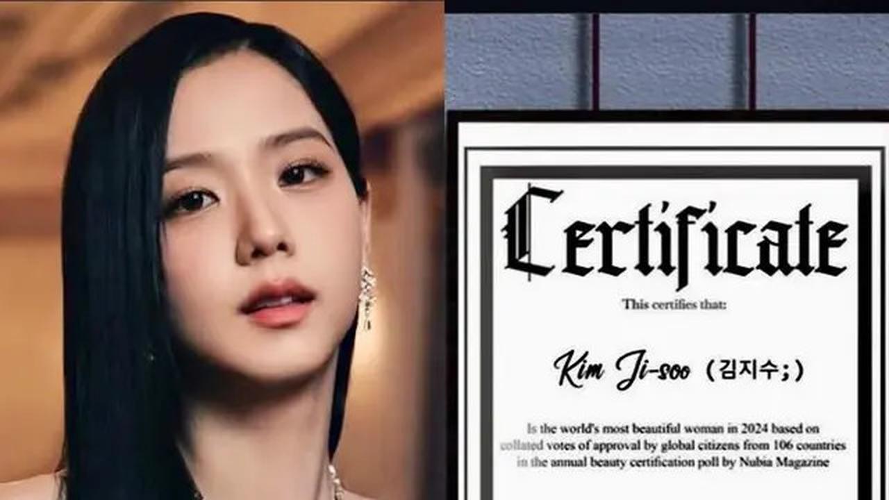 Jisoo BLACKPINK Jadi Wanita Tercantik di Dunia, 4 Idol K-Pop Masuk Daftar 10 Besar