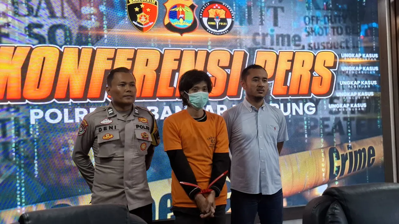 Tersangka Pembunuhan Mantan Istri di Lampung