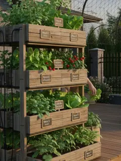 Ilustrasi Konsep Kebun Mini/Gemini AI