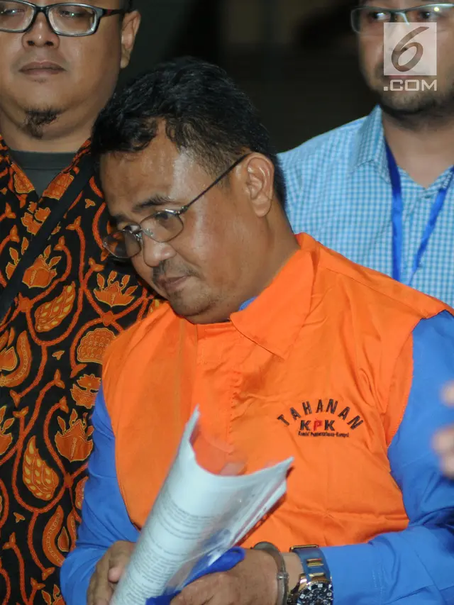 KPK Resmi Tahan Bupati Bengkayang Suryadman Gidot