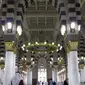 Masjid Nabawi, Madinah, Arab Saudi. (Reuters)