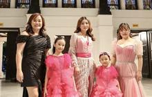 Cantik Anggun Thalia dan Thania Putri Onsu Pakai Gaun Tema Catton Candy dari Leura Prive di Jakarta Kids Fashion Festival 2024