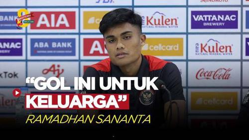 VIDEO: Dua Gol Ramadhan Samanta di Timnas Indonesia U-22 Dipersembahkan untuk Orang Tua