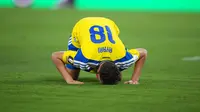 Meskipun mewarisi darah keturunan Tunisia, Ayari memantapkan pilihannya untuk Timnas Swedia karena ia lahir dan tumbuh besar di negara Skandinavia tersebut. (AP Photo/Moises Castillo)