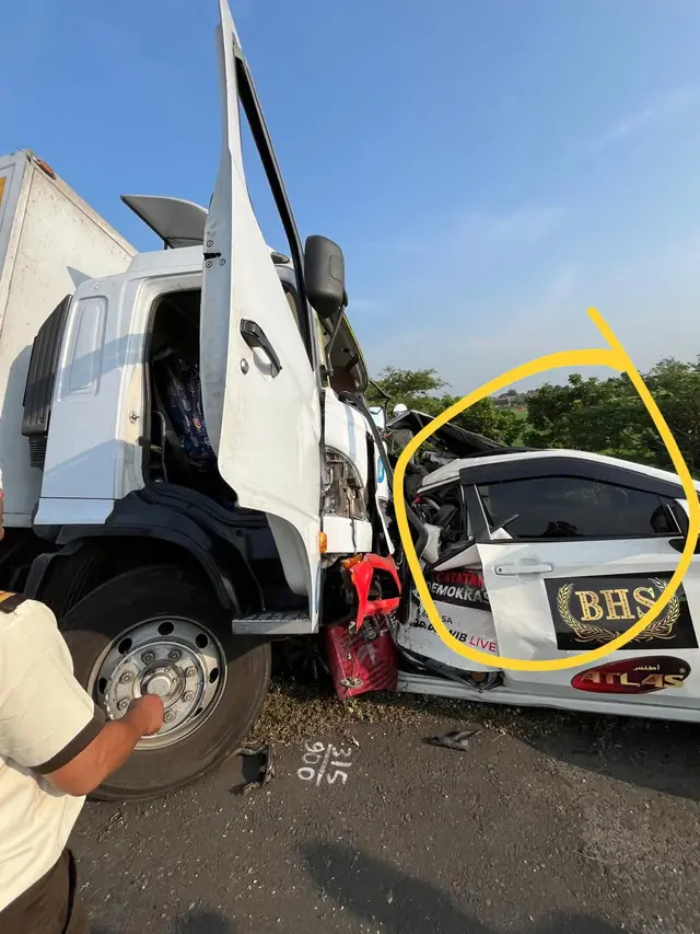 Lokasi kecelakaan wartawan TVOne di Pemalang. (Isitimewa).