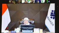 Menaker Ajak Perusahaan Amerika Terus Perkuat Kerja Sama Bidang Ketenagakerjaan