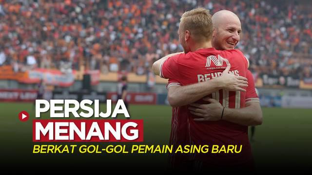 Berita video komentar Andritany Ardhiyasa dan Thomas Doll setelah Persija Jakarta menang atas RANS Nusantara FC berkat gol-gol pemain asing baru mereka, Sabtu (16/7/2022).