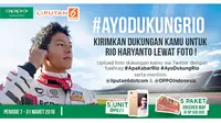 Rio Haryanto Debut di Australia, Tagar #AyoDukungRio Siap Bergema