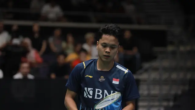 Anthony Sinisuka Ginting - Singapore Open 2023 - Bulu Tangkis - Badminton